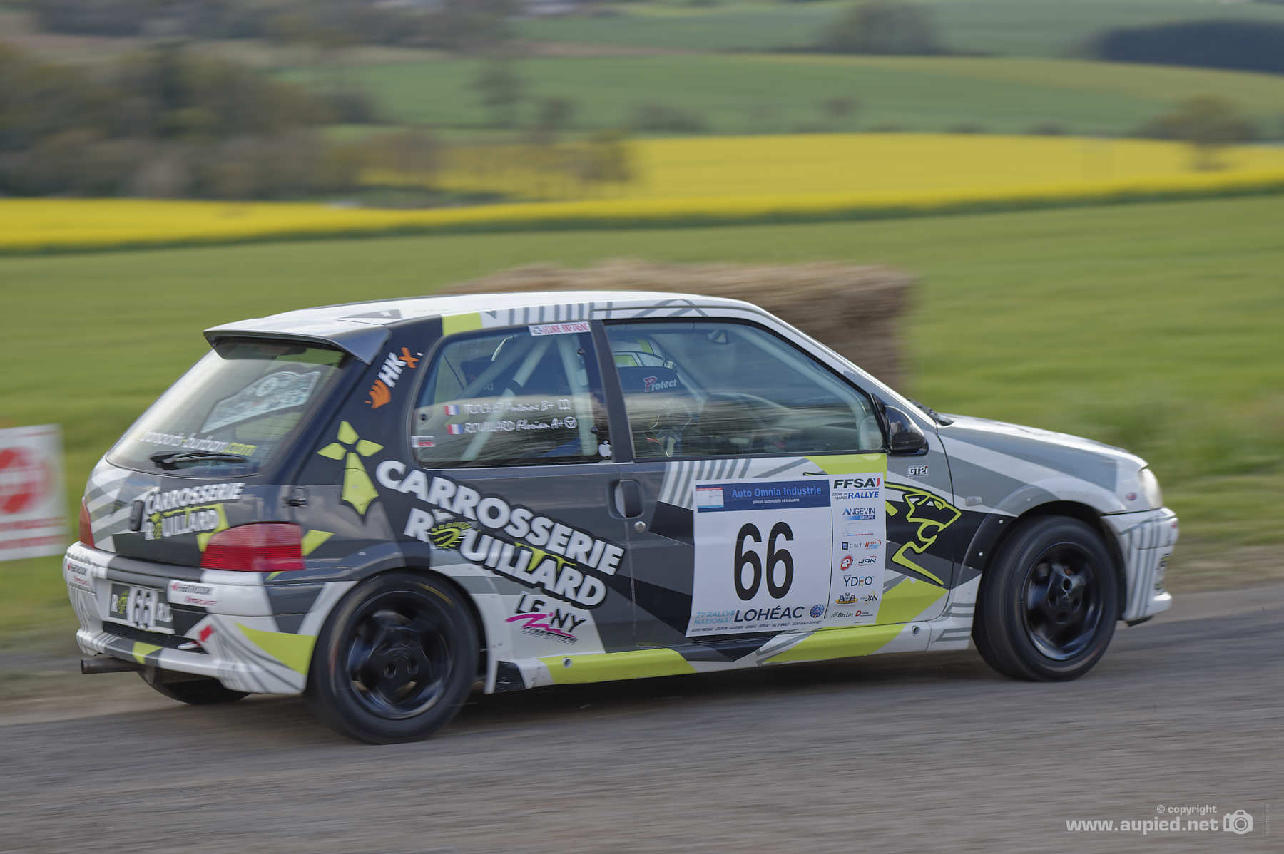 Rallye du Pays de Lohéac 2022 - Le pilote Florian ROUILLARD