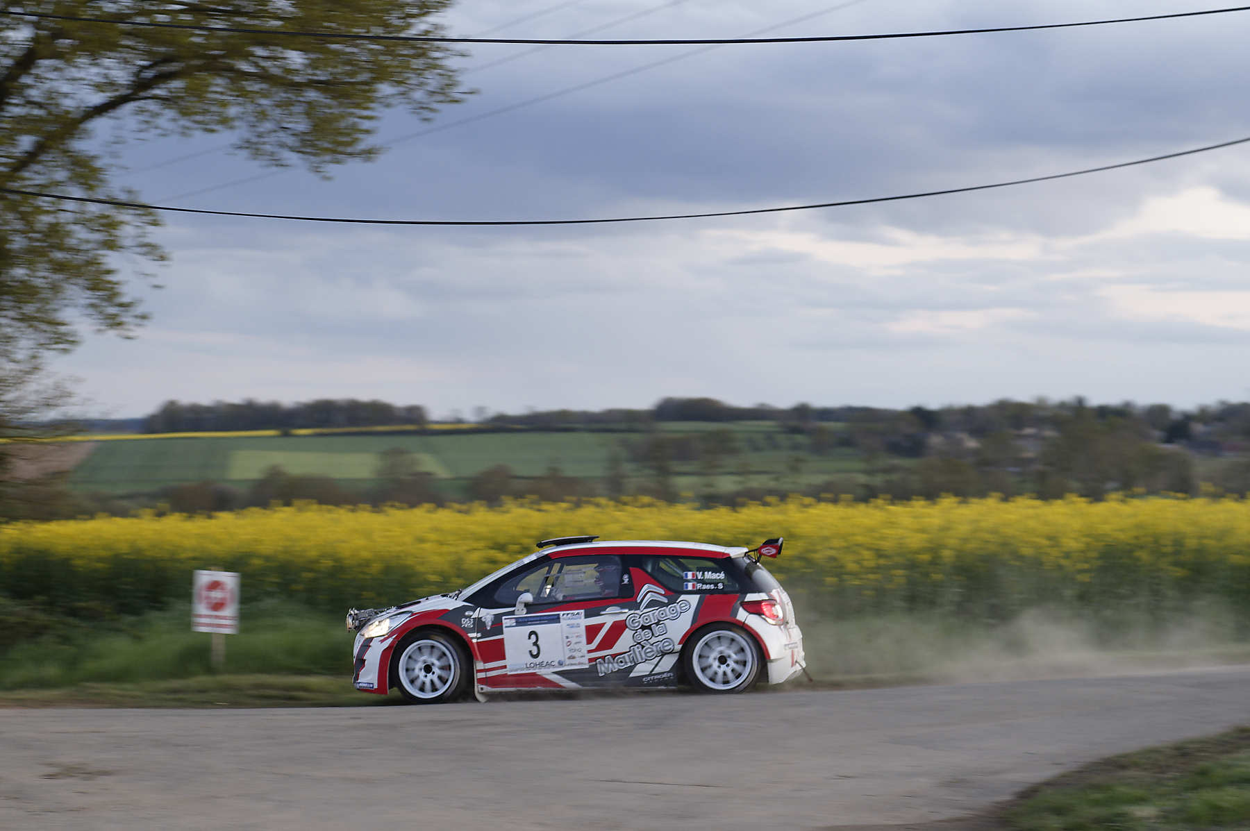 Rallye du Pays de Lohéac 2022 - Le pilote Vivien MACE