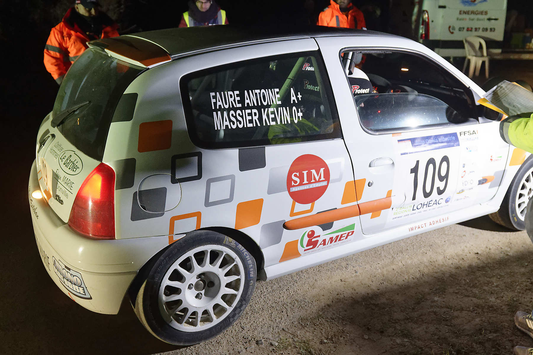 Rallye du Pays de Lohéac 2022 - Le pilote Kevin MASSIER