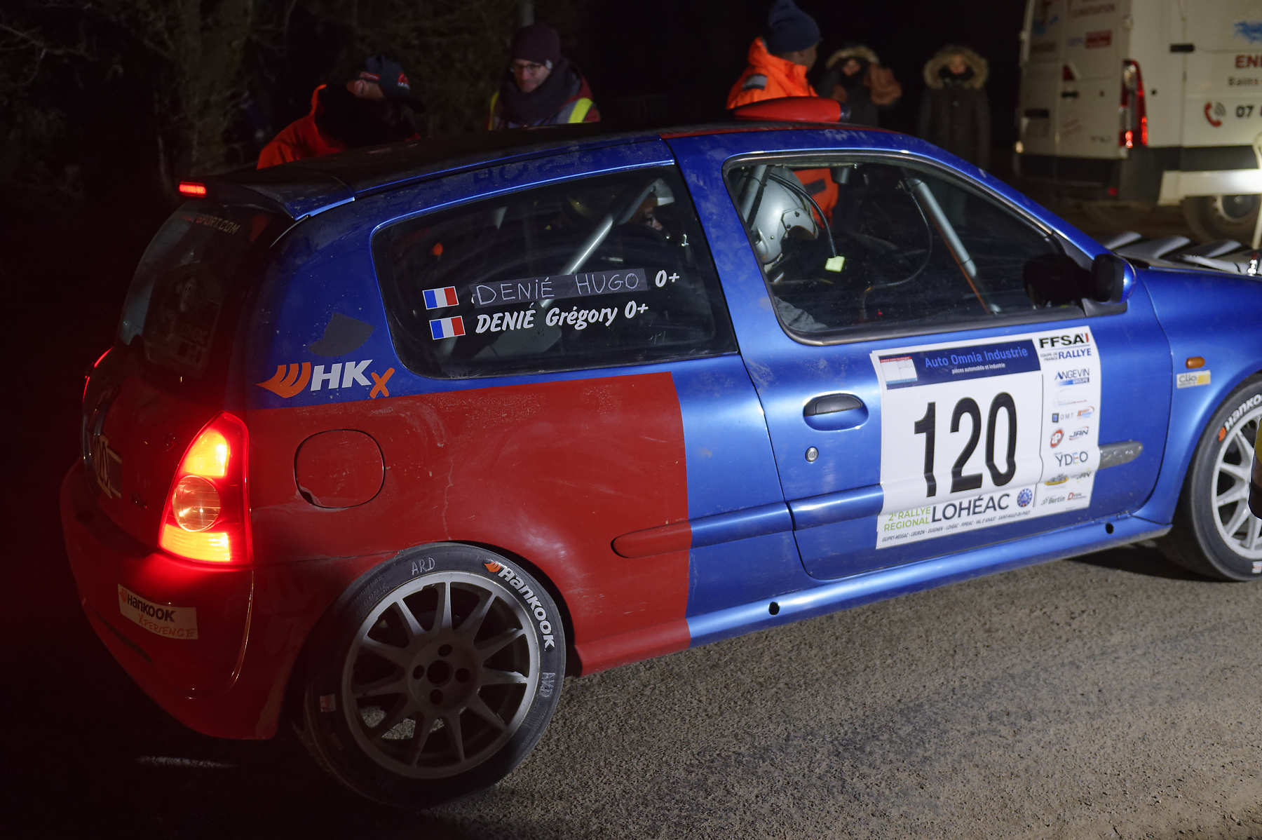 Rallye du Pays de Lohéac 2022 - Le pilote Gregory DENIE