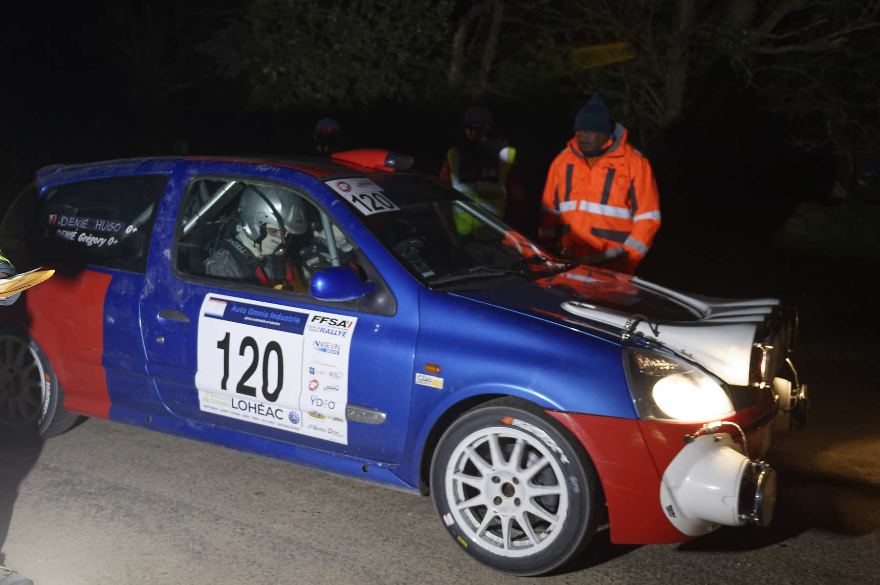 Rallye du Pays de Lohéac 2022 - Le pilote Gregory DENIE