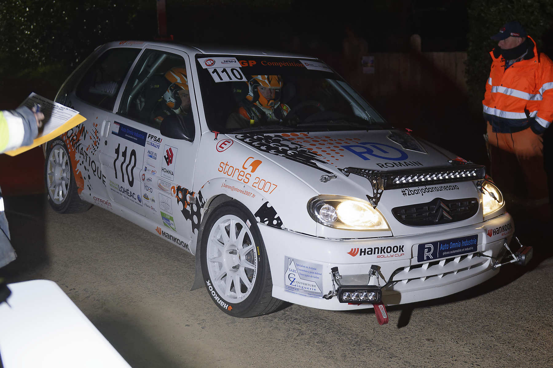 Rallye du Pays de Lohéac 2022 - Le pilote Romain GALIN