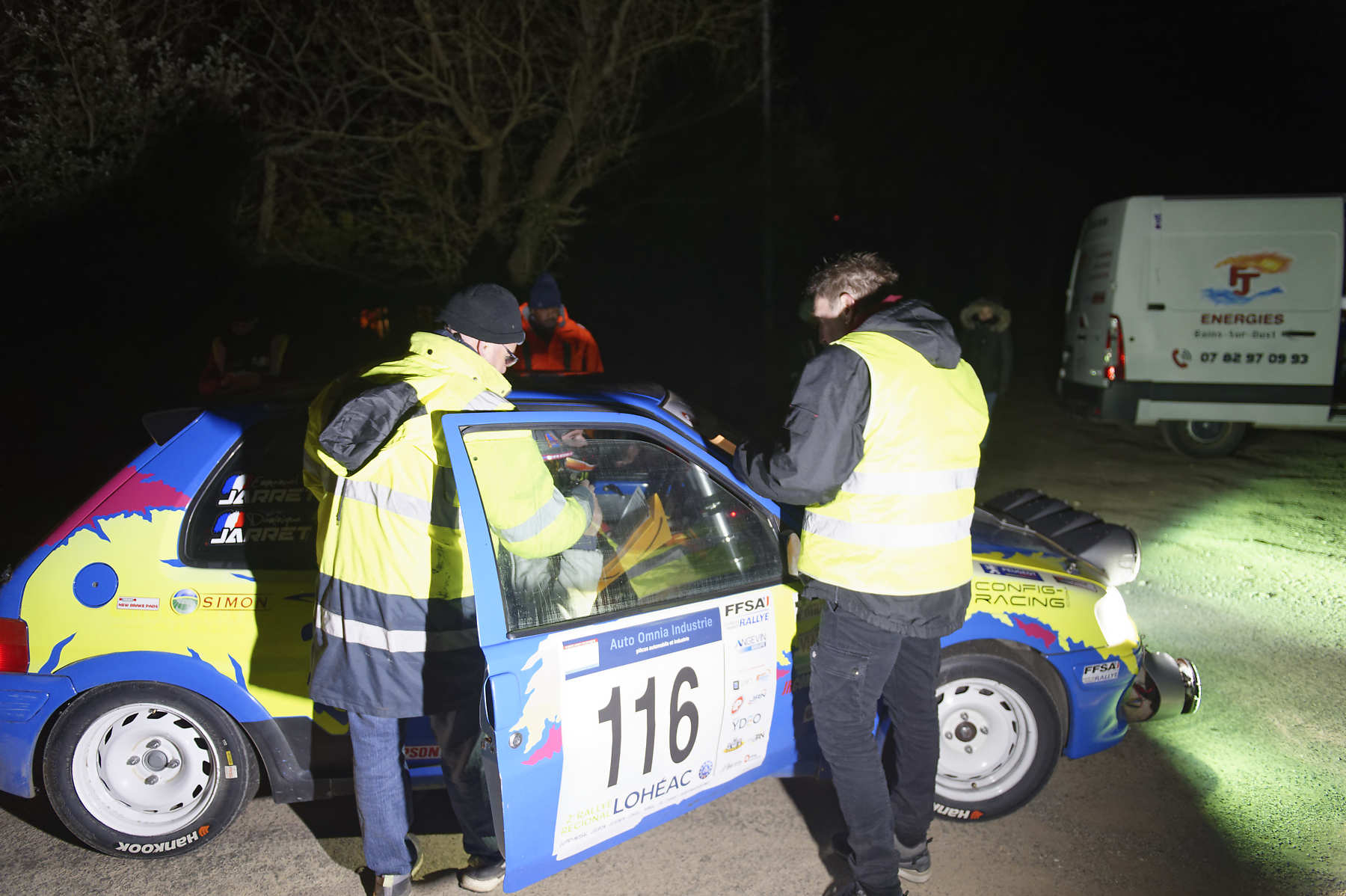 Rallye du Pays de Lohéac 2022 - Le pilote Emmanuel JARRET