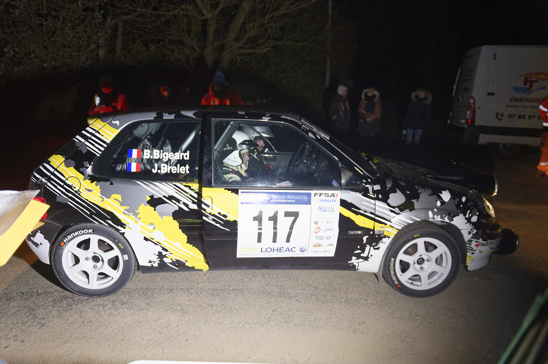 Rallye du Pays de Lohéac 2022 - Le pilote Jordan BRELET