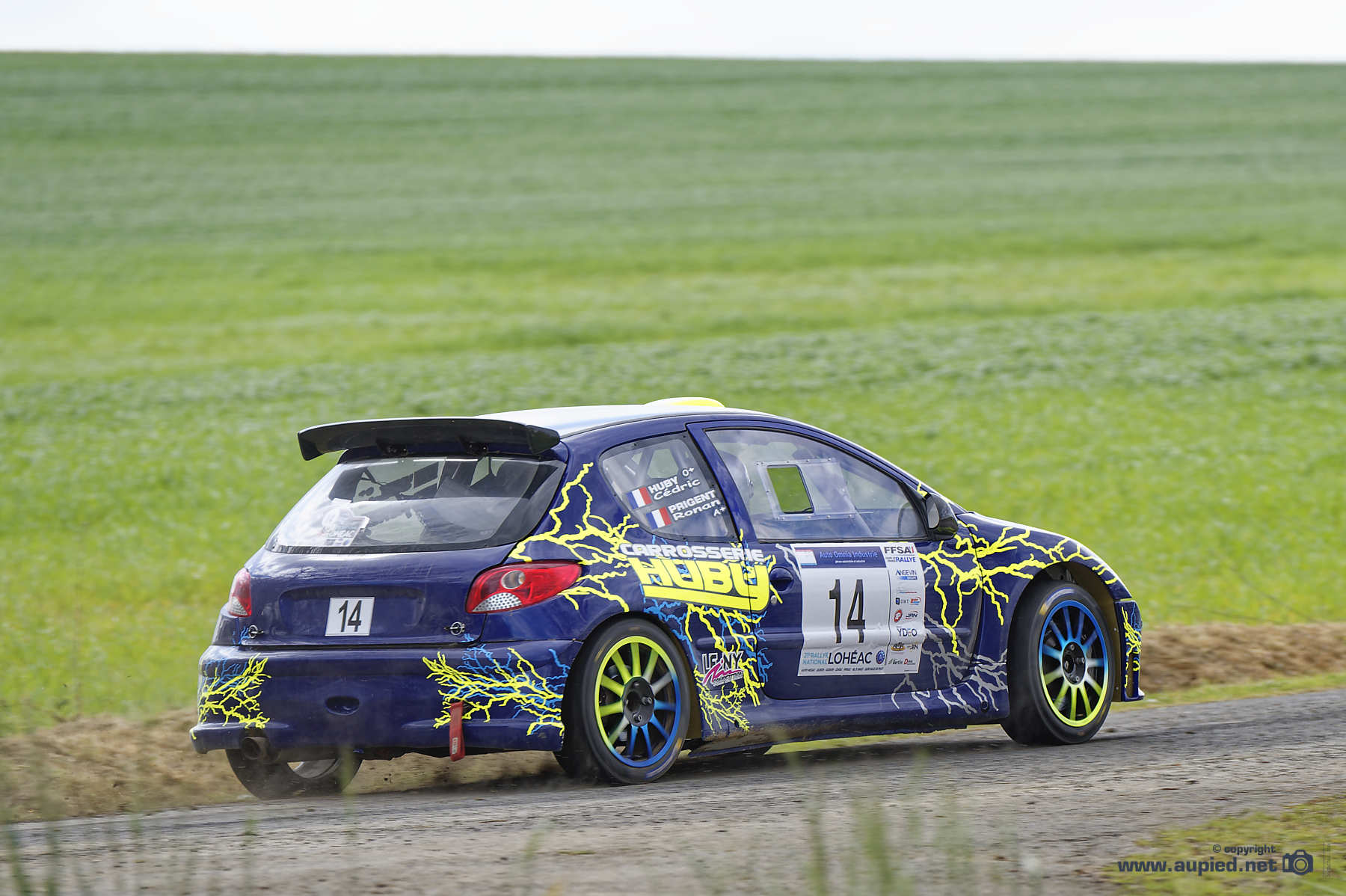 Rallye du Pays de Lohéac 2022 - Le pilote Cedric HUBY