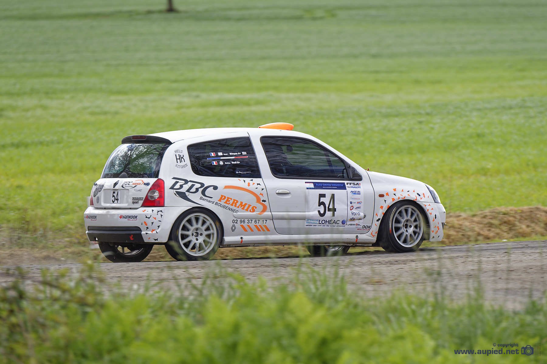 Rallye du Pays de Lohéac 2022 - Le pilote Matthieu RAULT