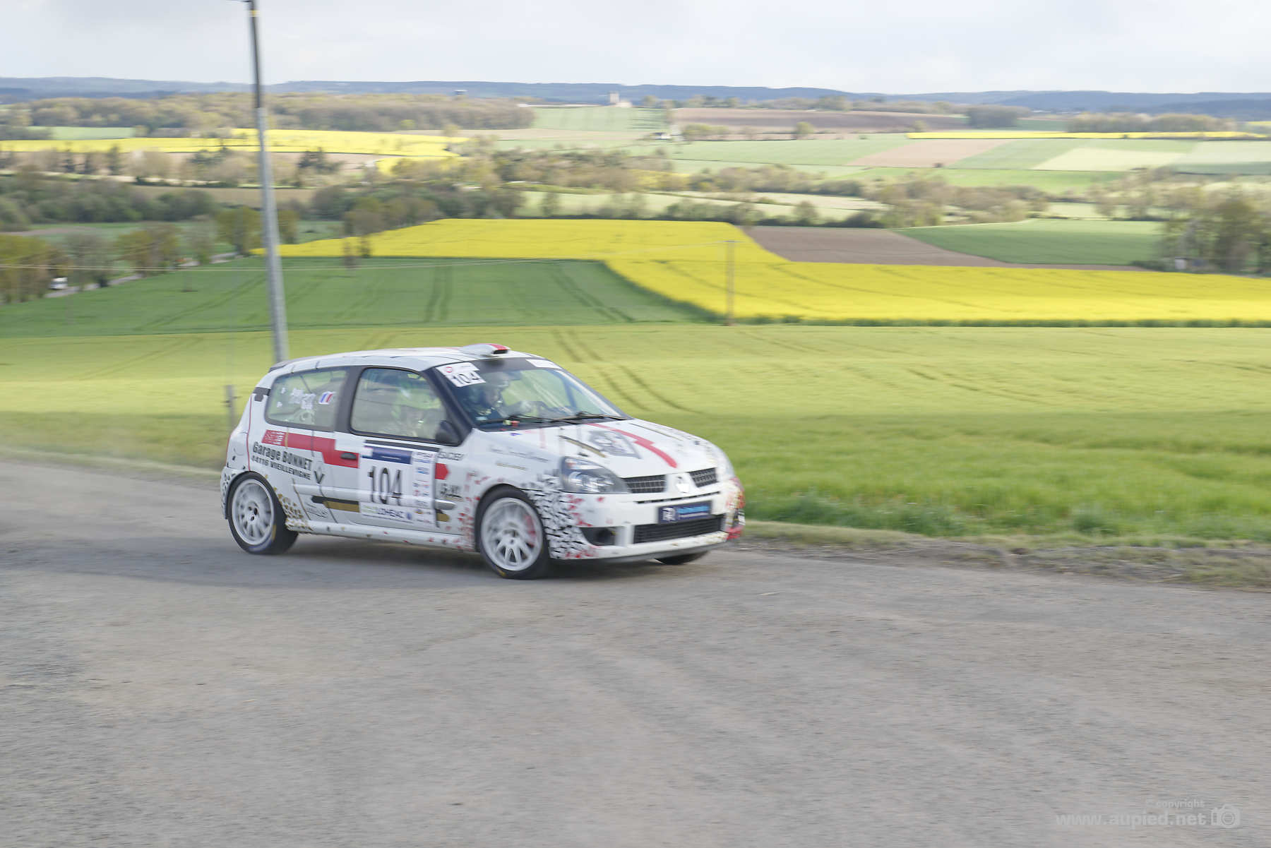 Rallye du Pays de Lohéac 2022 - Le pilote Ludovic TOUVRON