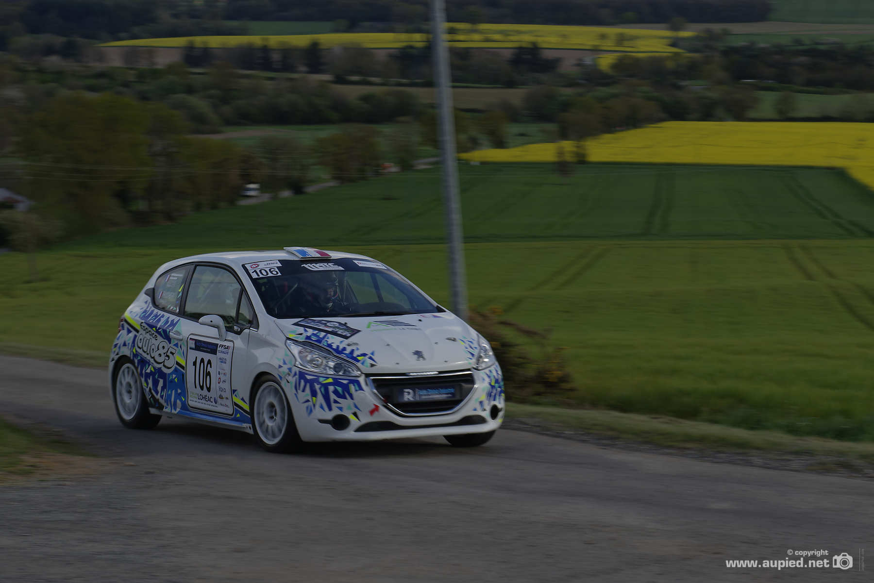 Rallye du Pays de Lohéac 2022 - Le pilote  Anthony FAUSSABRY