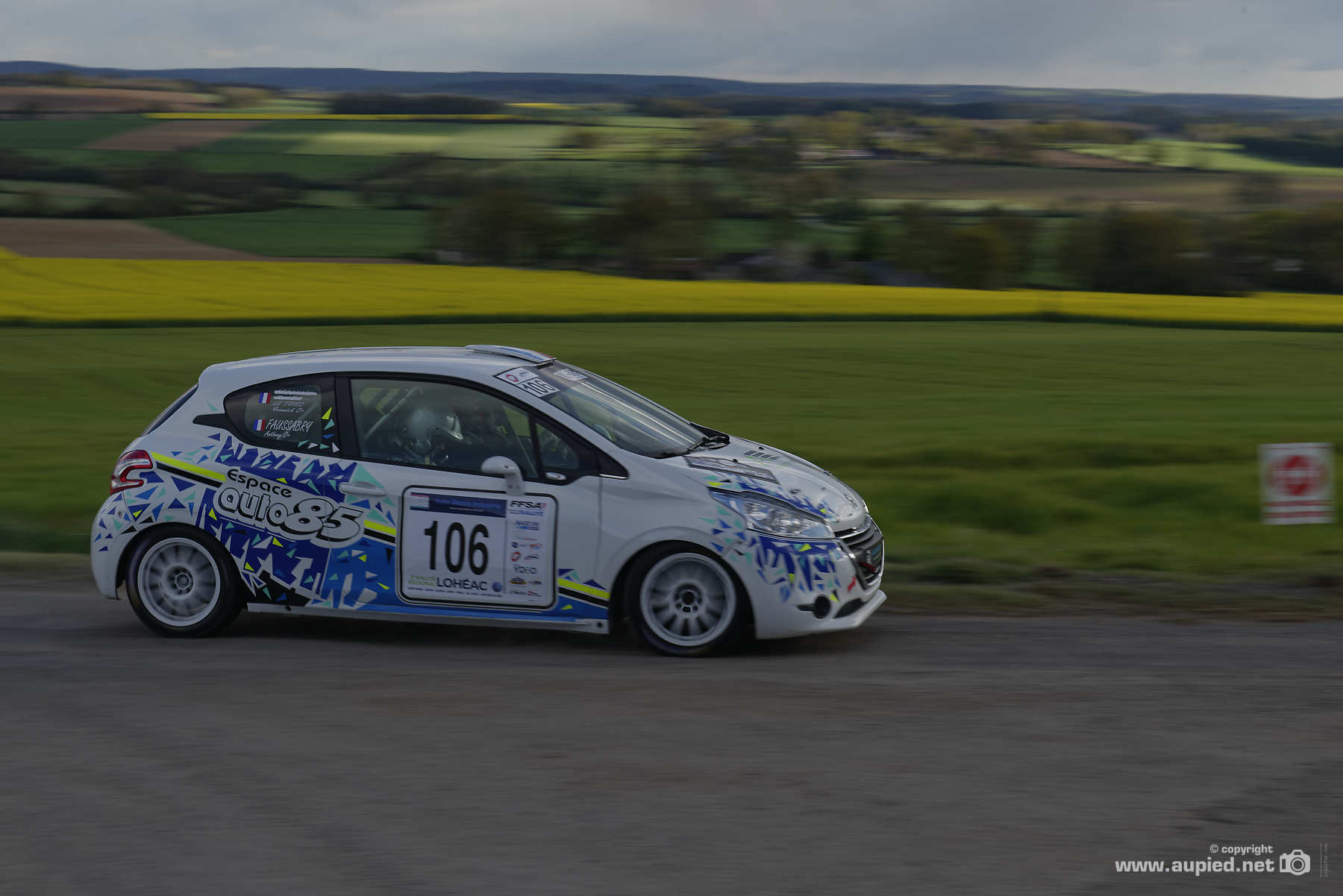 Rallye du Pays de Lohéac 2022 - Le pilote  Anthony FAUSSABRY