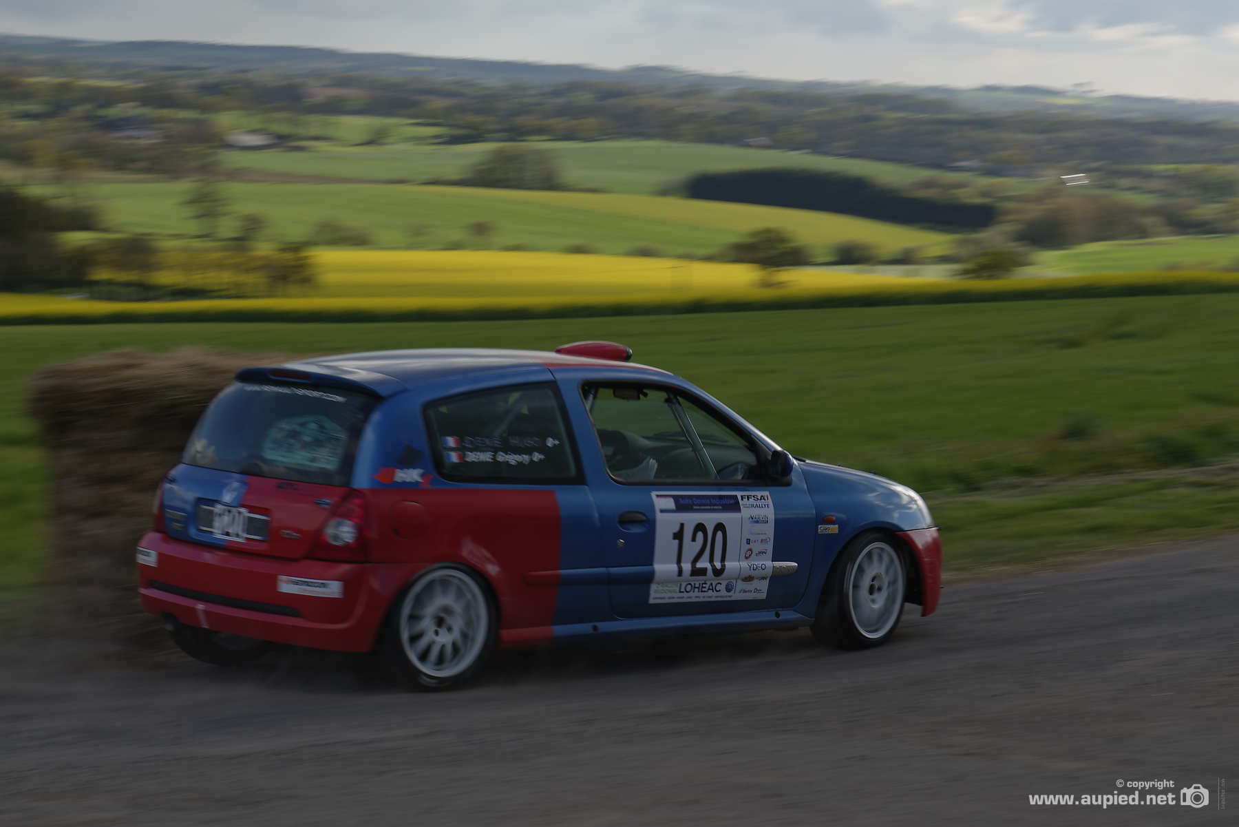 Rallye du Pays de Lohéac 2022 - Le pilote Gregory DENIE