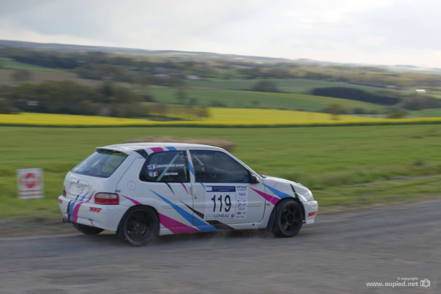 Rallye du Pays de Lohéac 2022 - Le pilote Pierre JOLY