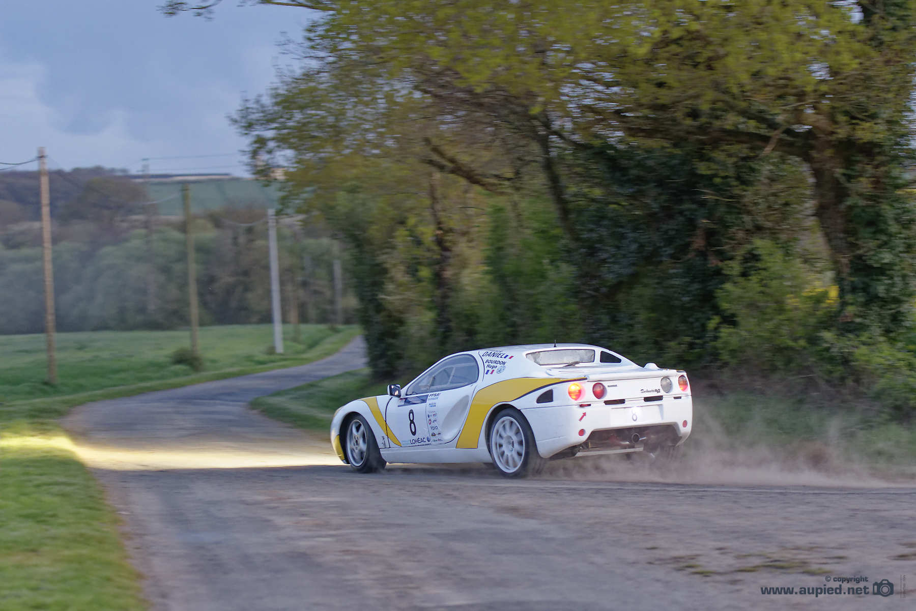 Rallye du Pays de Lohéac 2022 - Le pilote Franck DANIEL