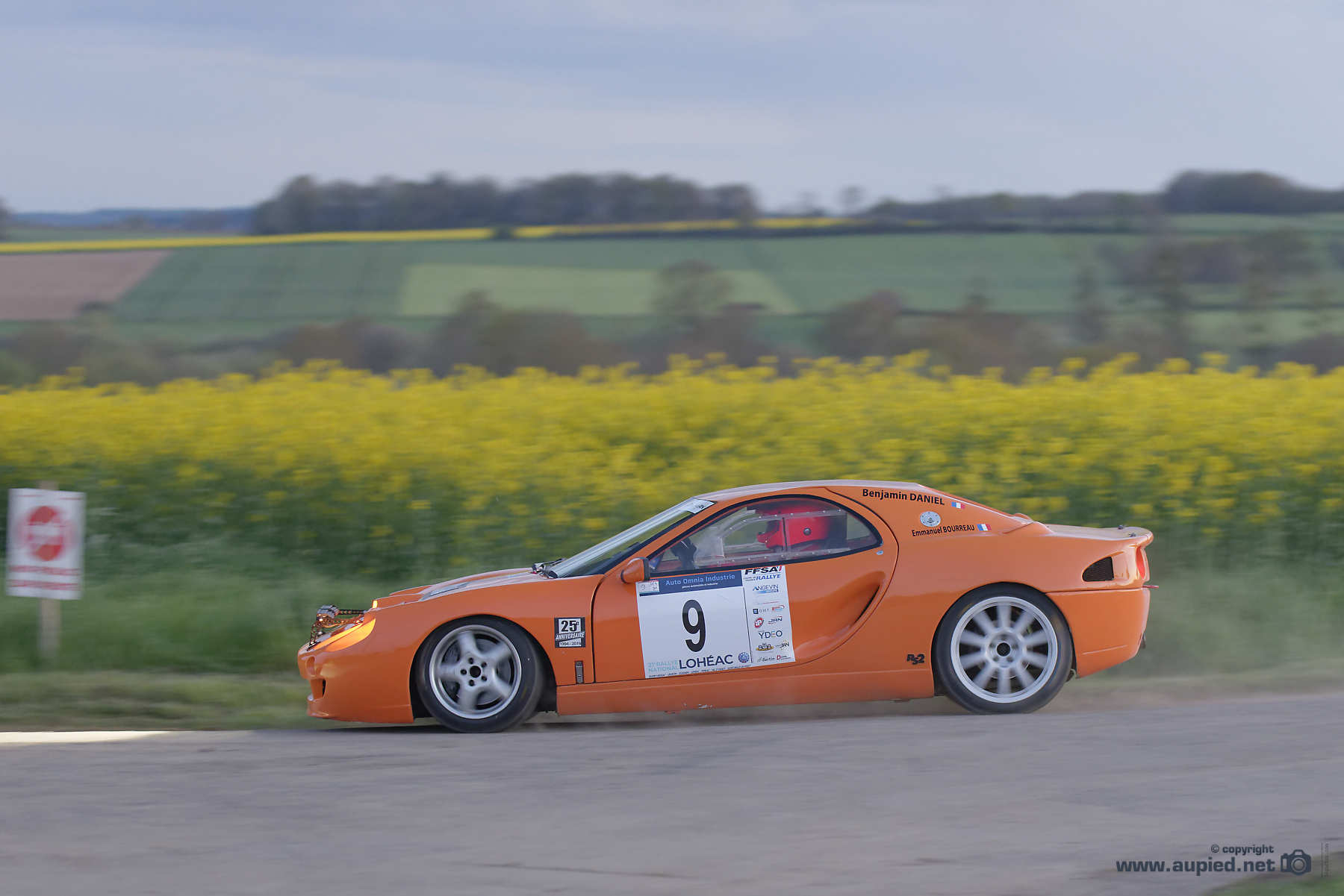 Rallye du Pays de Lohéac 2022 - Le pilote Benjamin DANIEL