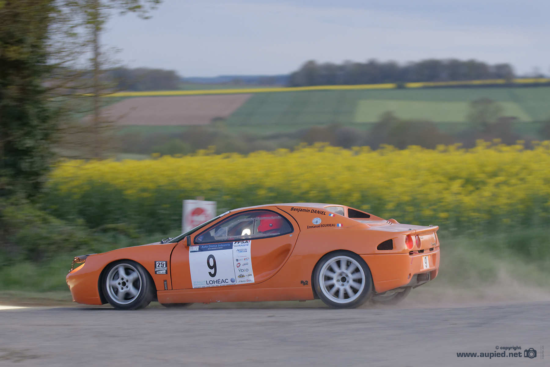 Rallye du Pays de Lohéac 2022 - Le pilote Benjamin DANIEL