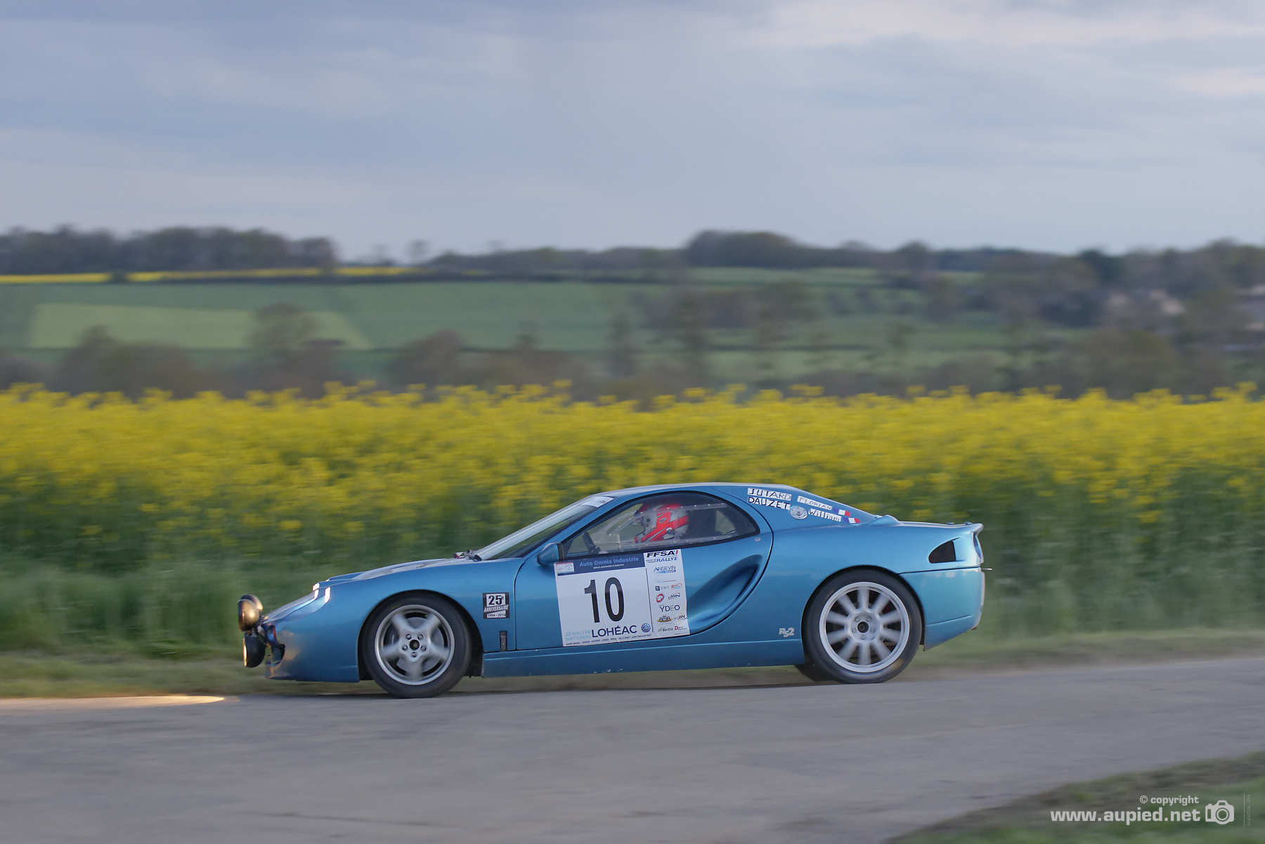 Rallye du Pays de Lohéac 2022 - Le pilote Florian JUTARD