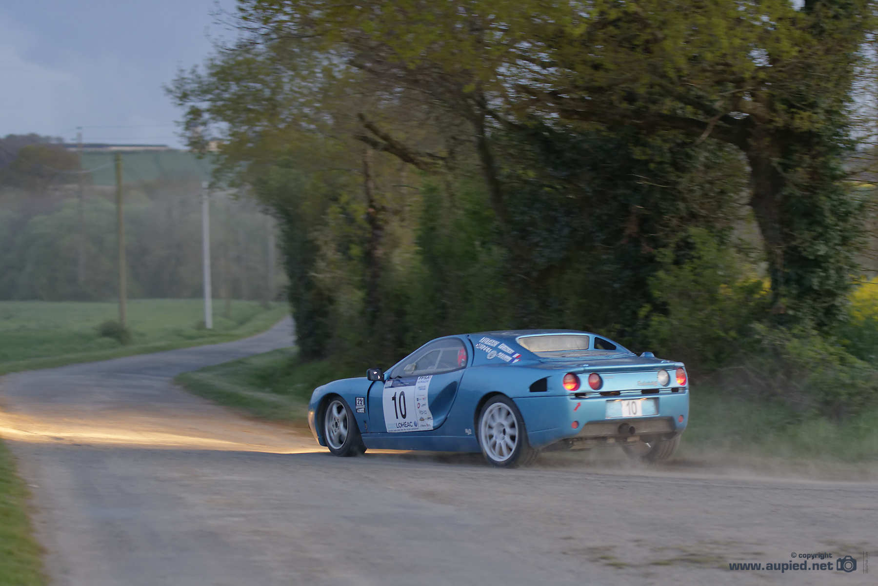 Rallye du Pays de Lohéac 2022 - Le pilote Florian JUTARD