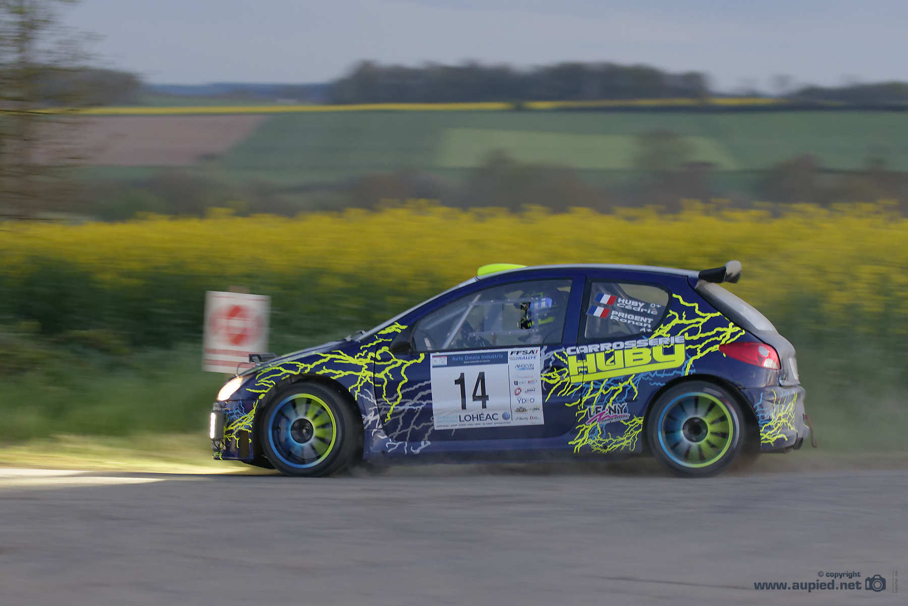 Rallye du Pays de Lohéac 2022 - Le pilote Cedric HUBY