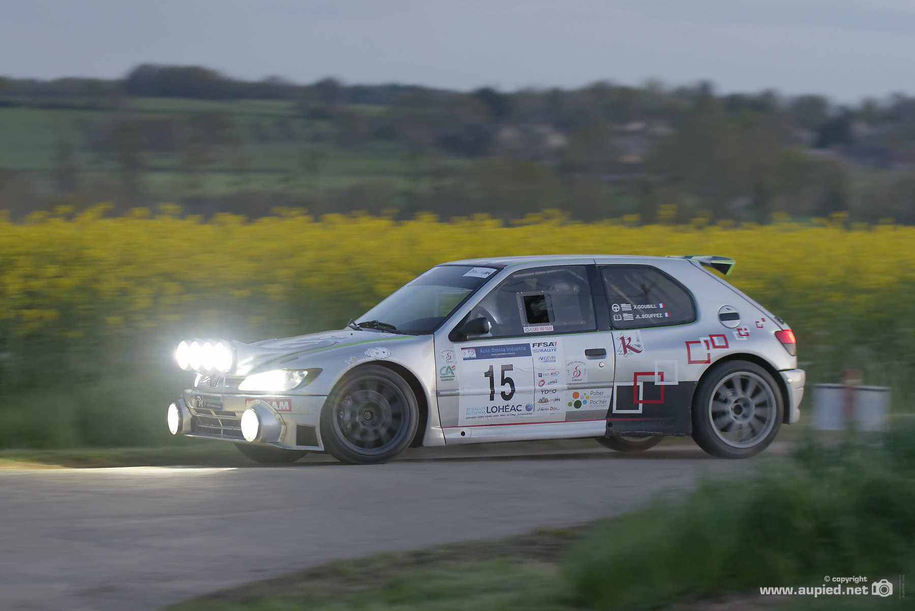 Rallye du Pays de Lohéac 2022 - Le pilote Xavier GOUBILL