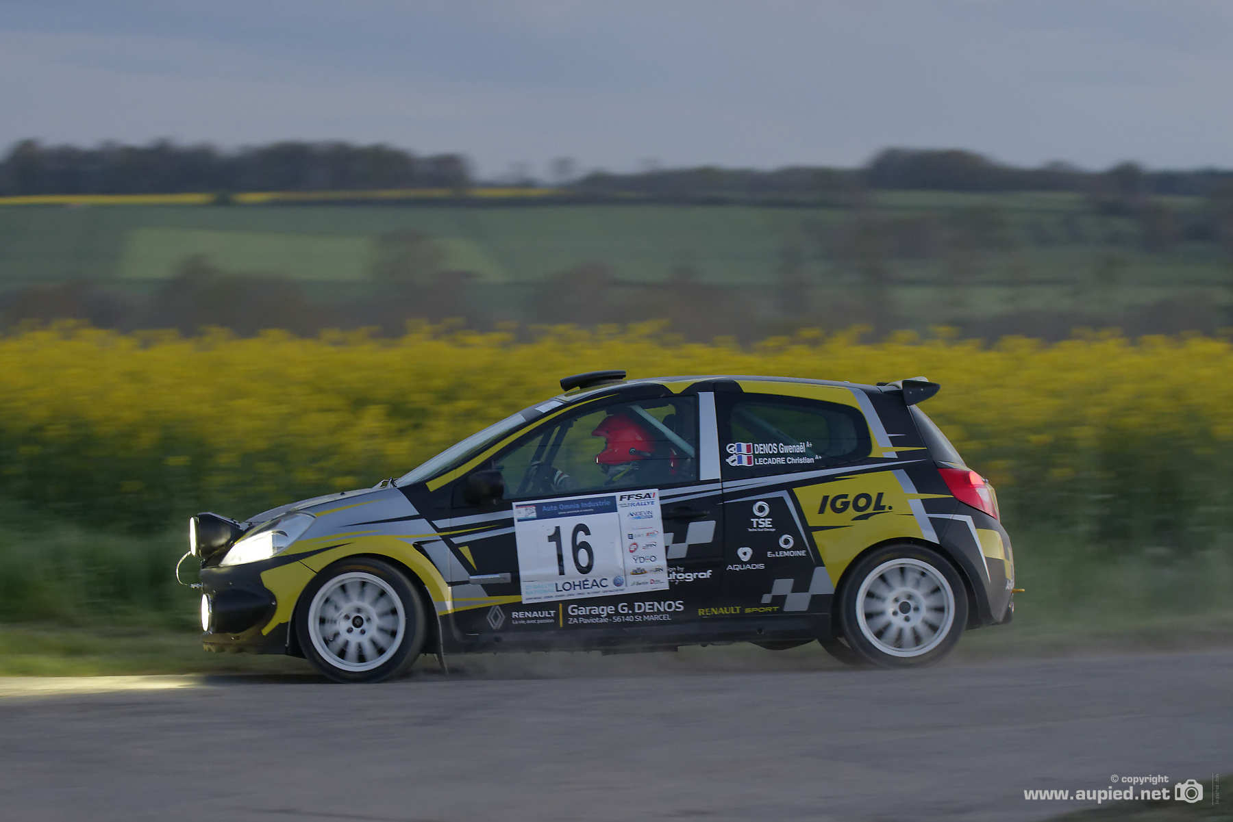 Rallye du Pays de Lohéac 2022 - Le pilote Gwenael DENOS