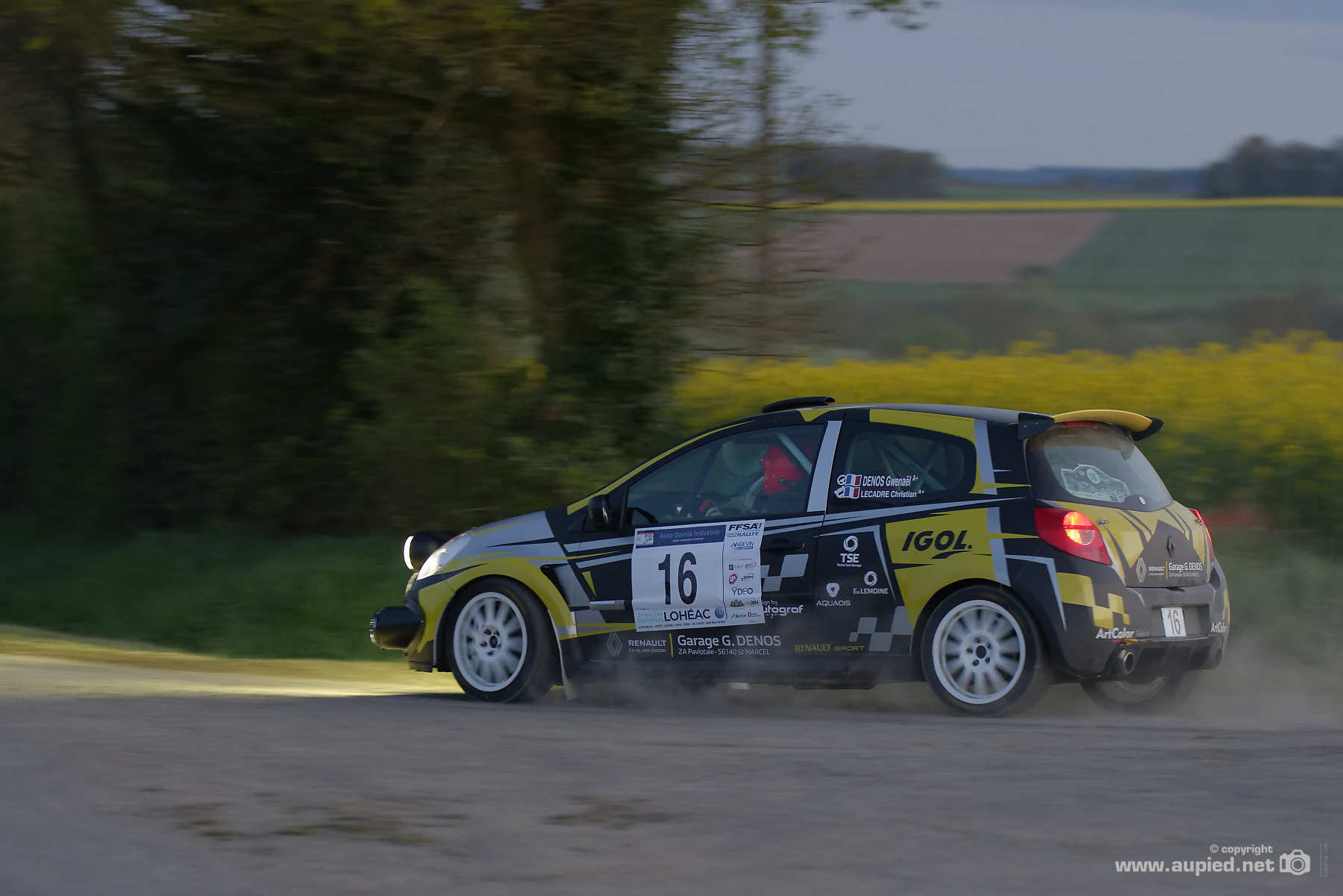 Rallye du Pays de Lohéac 2022 - Le pilote Gwenael DENOS