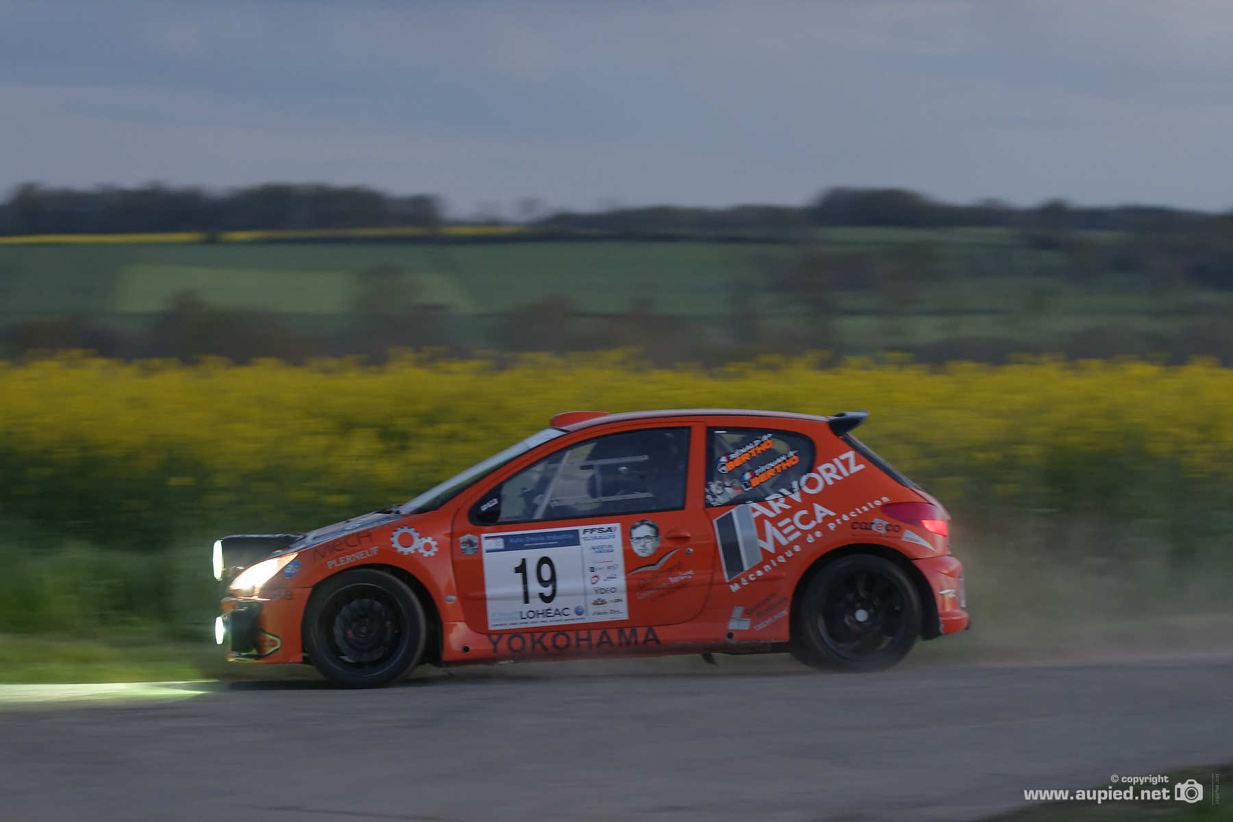 Rallye du Pays de Lohéac 2022 - Le pilote Renald BERTHO