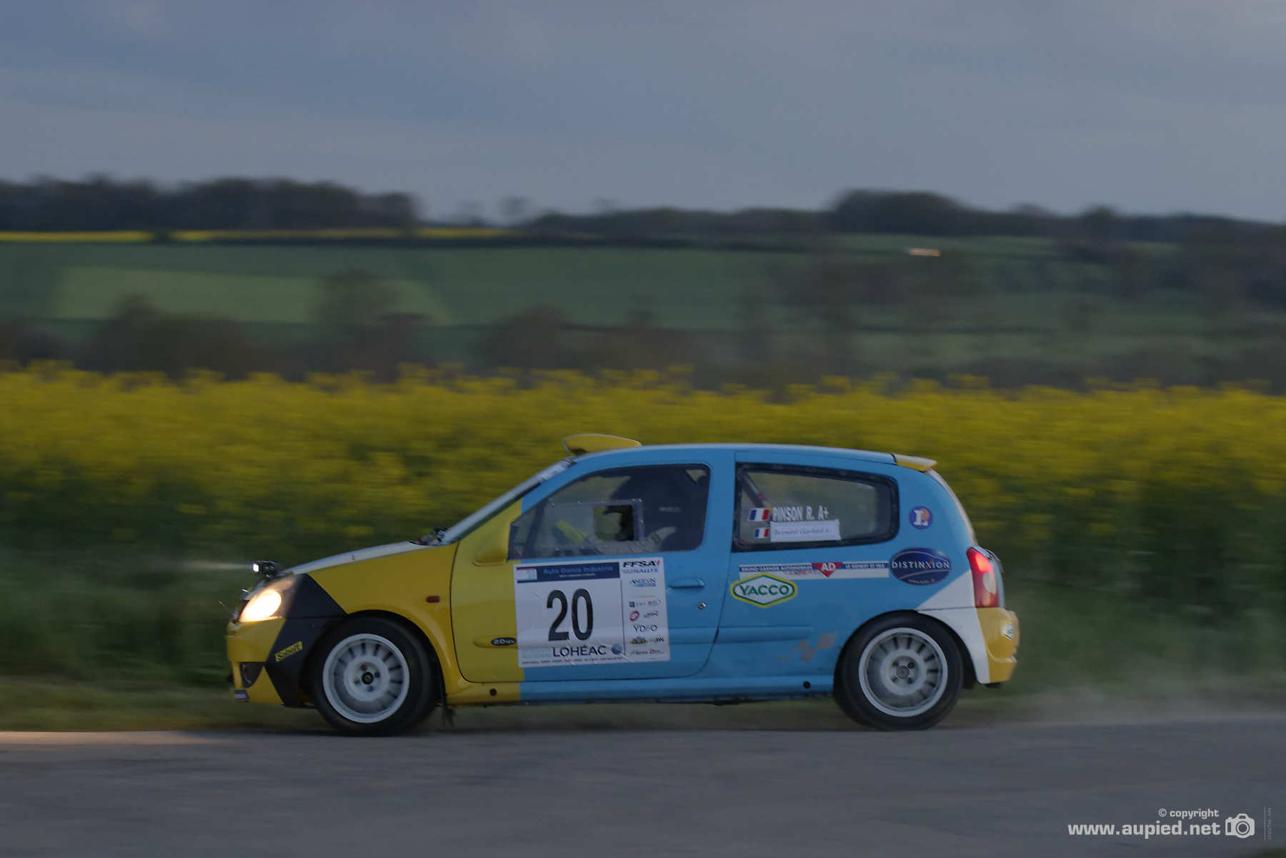 Rallye du Pays de Lohéac 2022 - Le pilote Roland PINSON