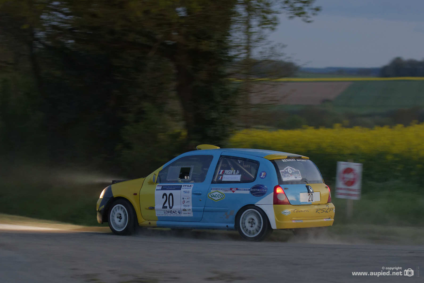 Rallye du Pays de Lohéac 2022 - Le pilote Roland PINSON