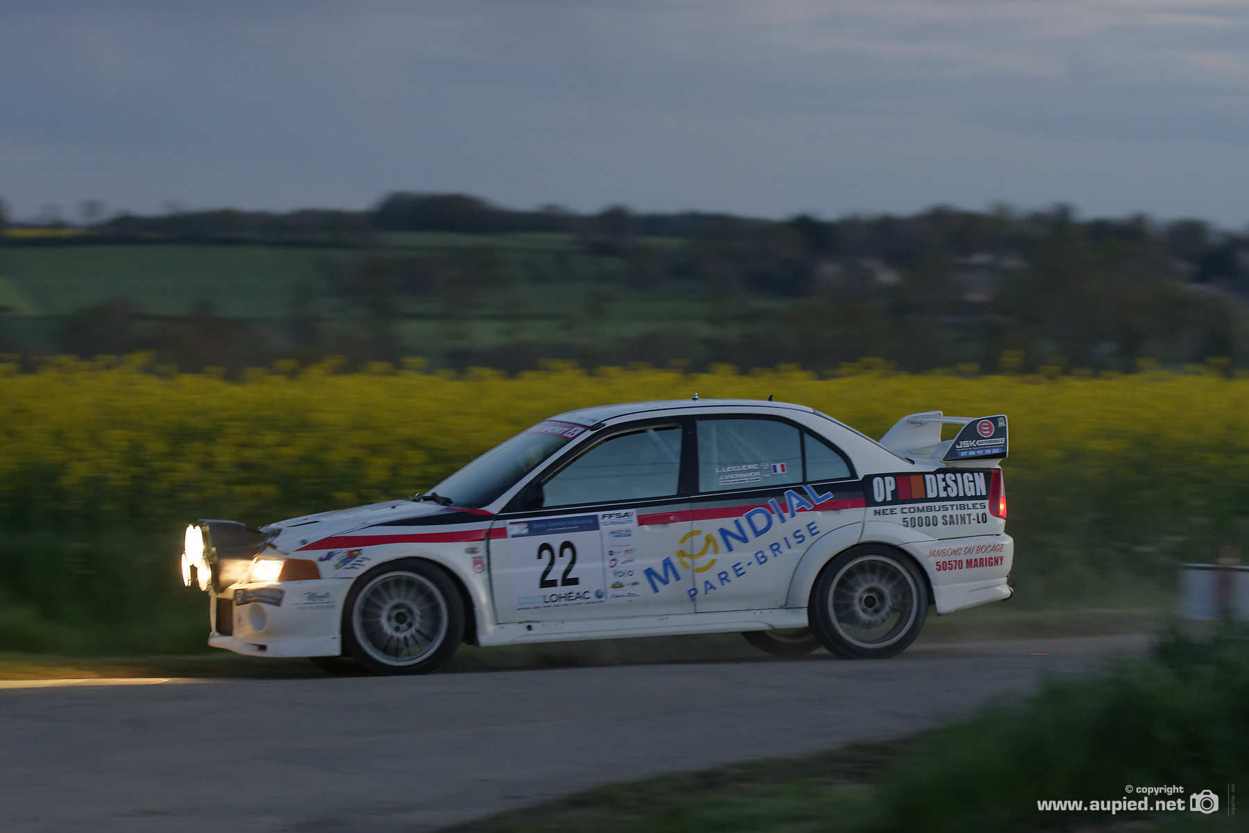 Rallye du Pays de Lohéac 2022 - Le pilote Ludovic LECLERC