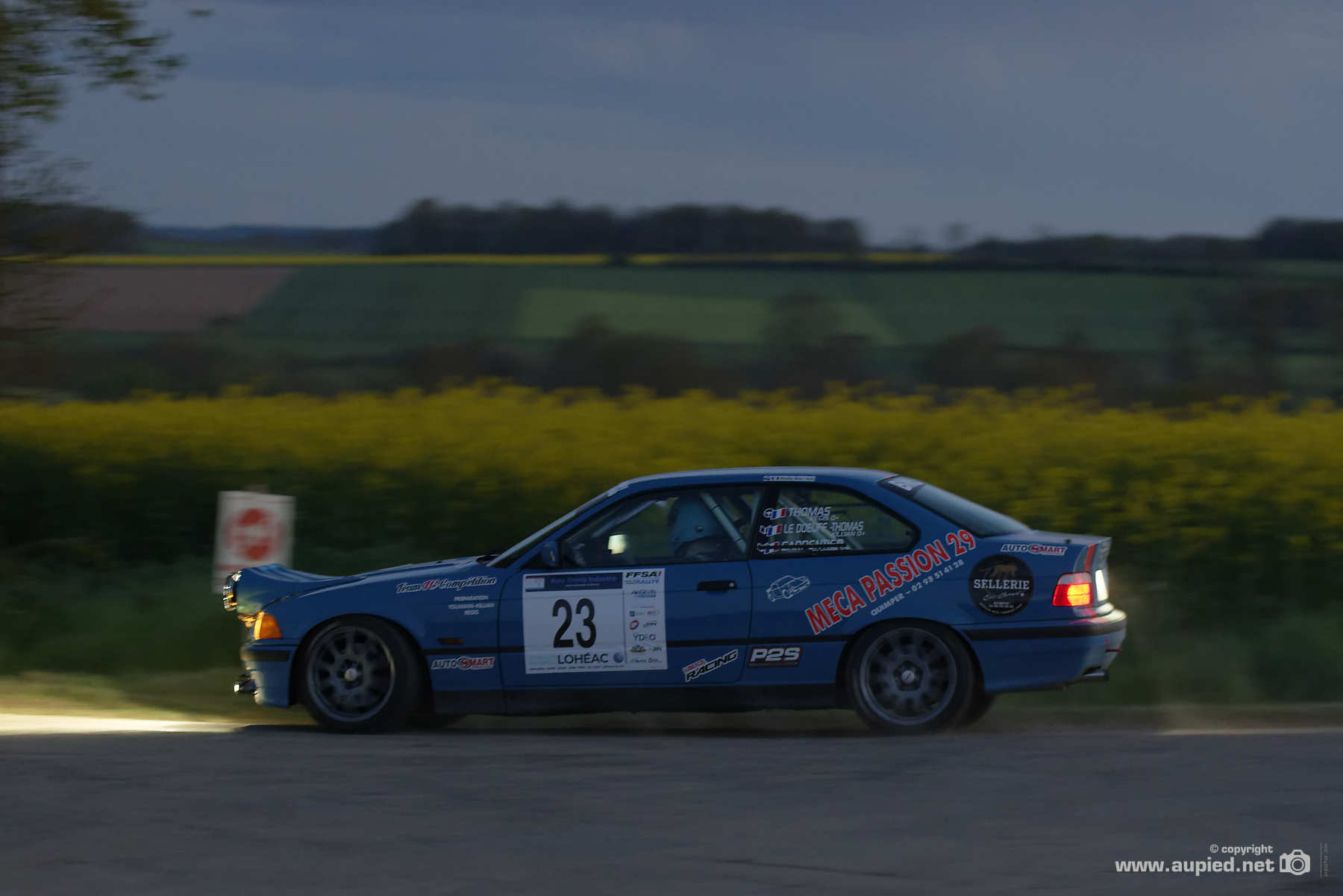 Rallye du Pays de Lohéac 2022 - Le pilote Regis THOMAS