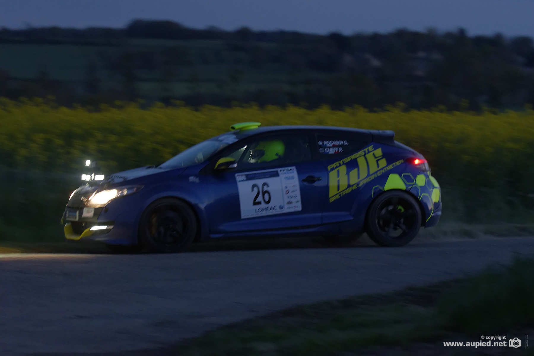Rallye du Pays de Lohéac 2022 - Le pilote Gwenael ROCABOY