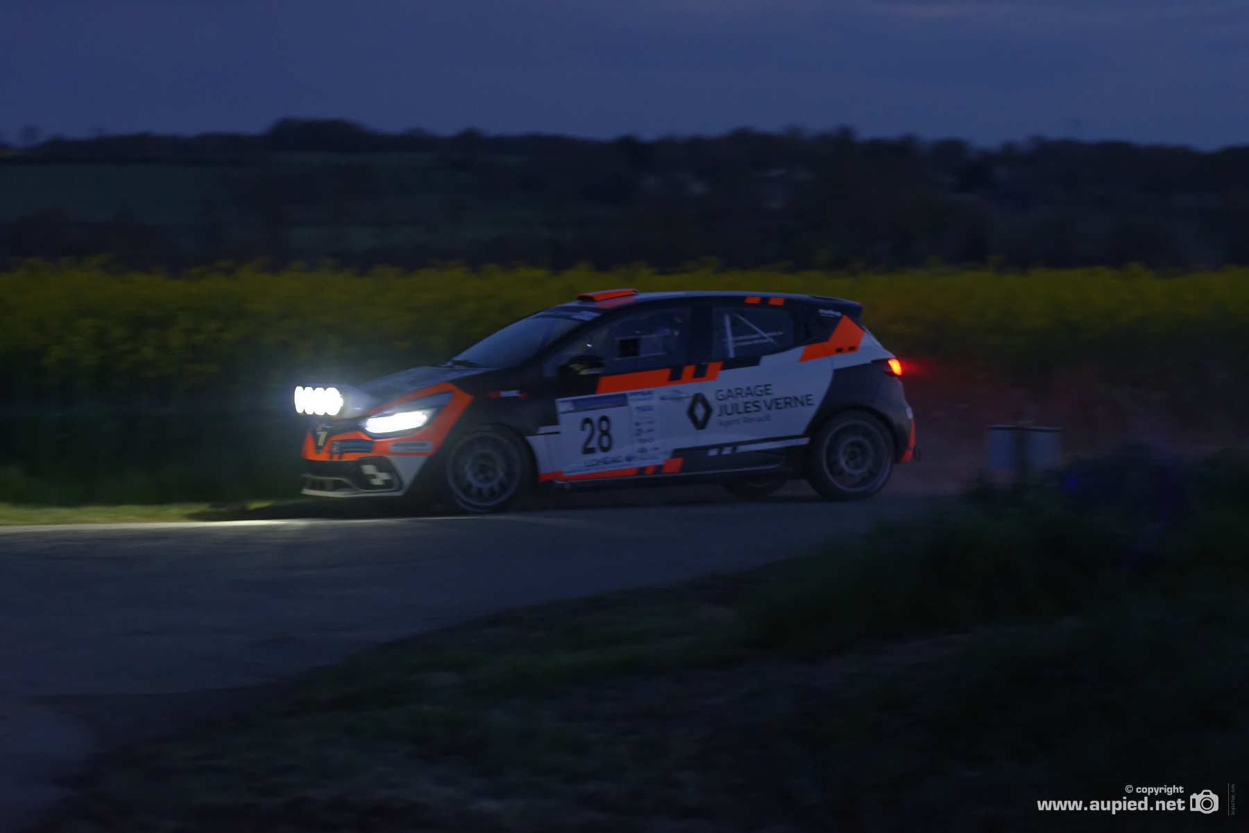 Rallye du Pays de Lohéac 2022 - Le pilote  Thomas BORDAGARAY