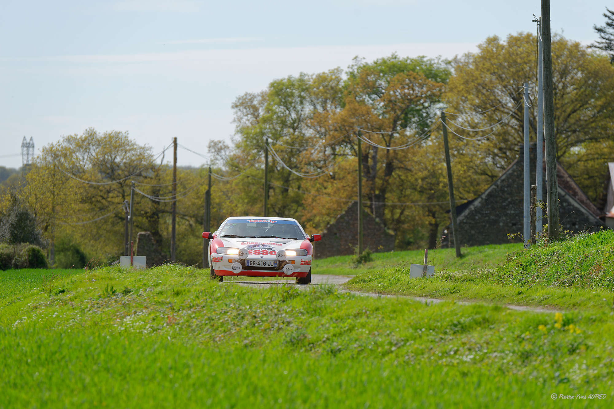 voiture Tricolore au Rallye du Pays de Lohéac 2026