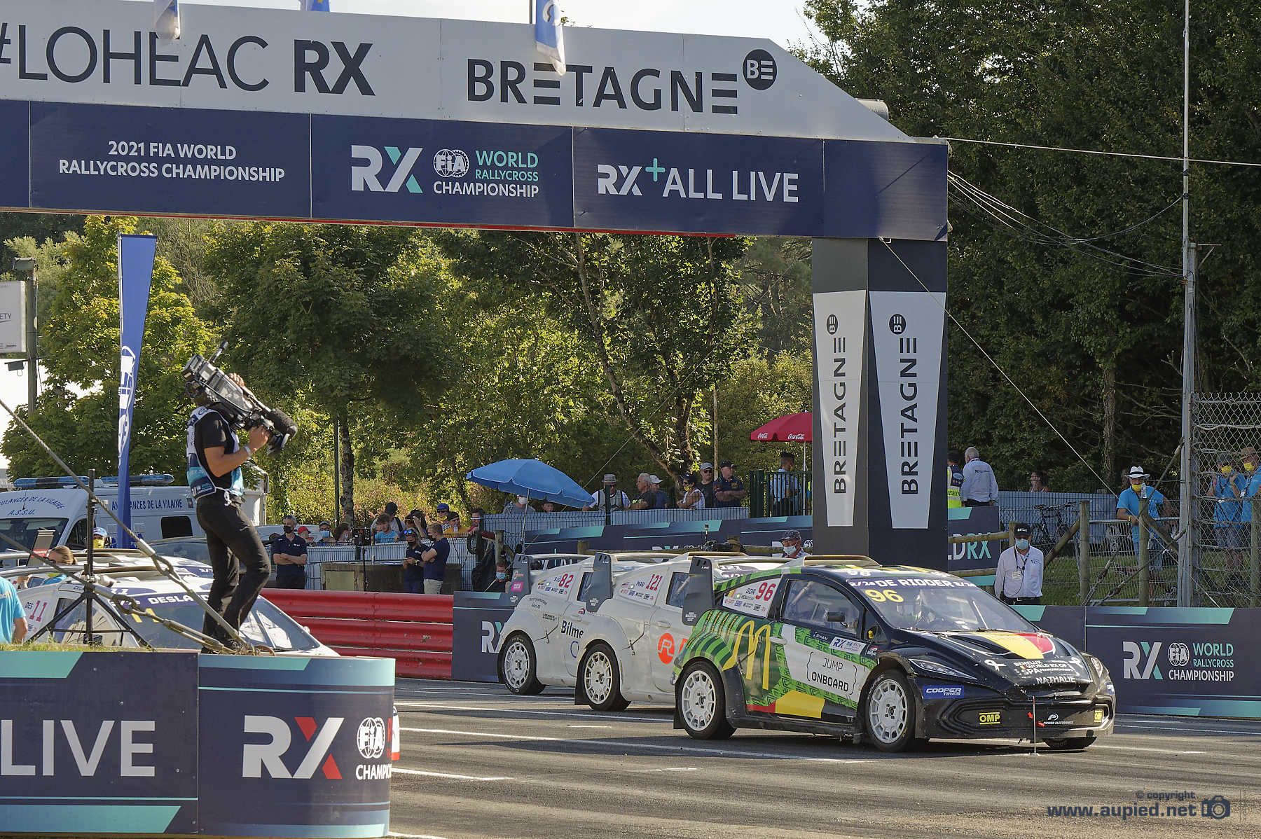 Rallycross Lohéac 2021 : Guillaume DE RIDDER (BEL) RX2e (électrique)  N°96
