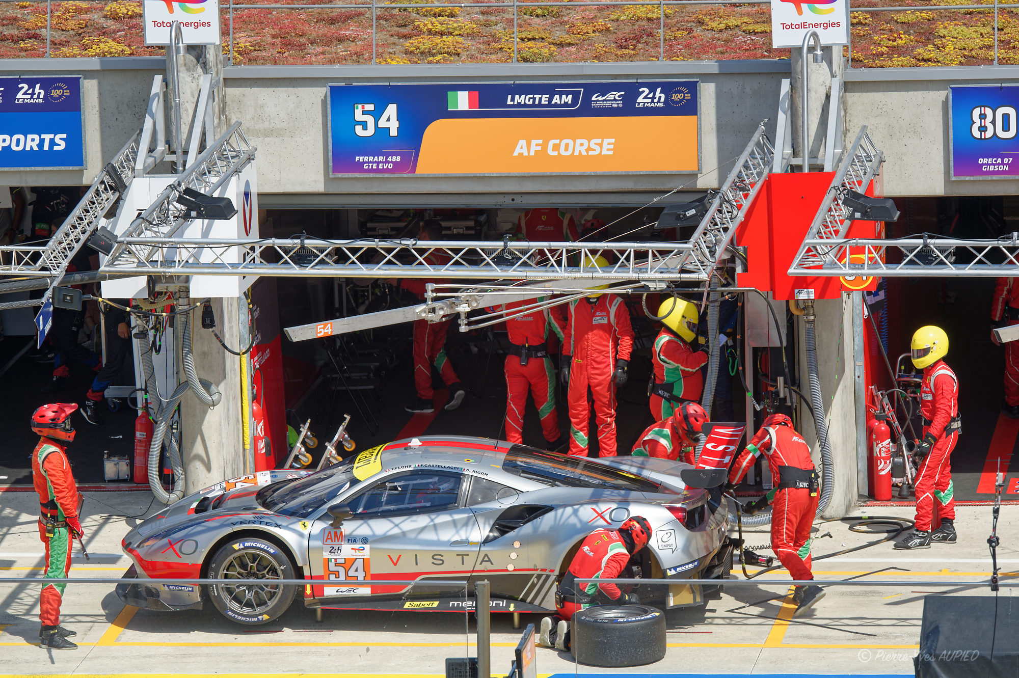 24H du Mans 2023 - n°54 Ferrari 488 GTE Evo - IMG3321