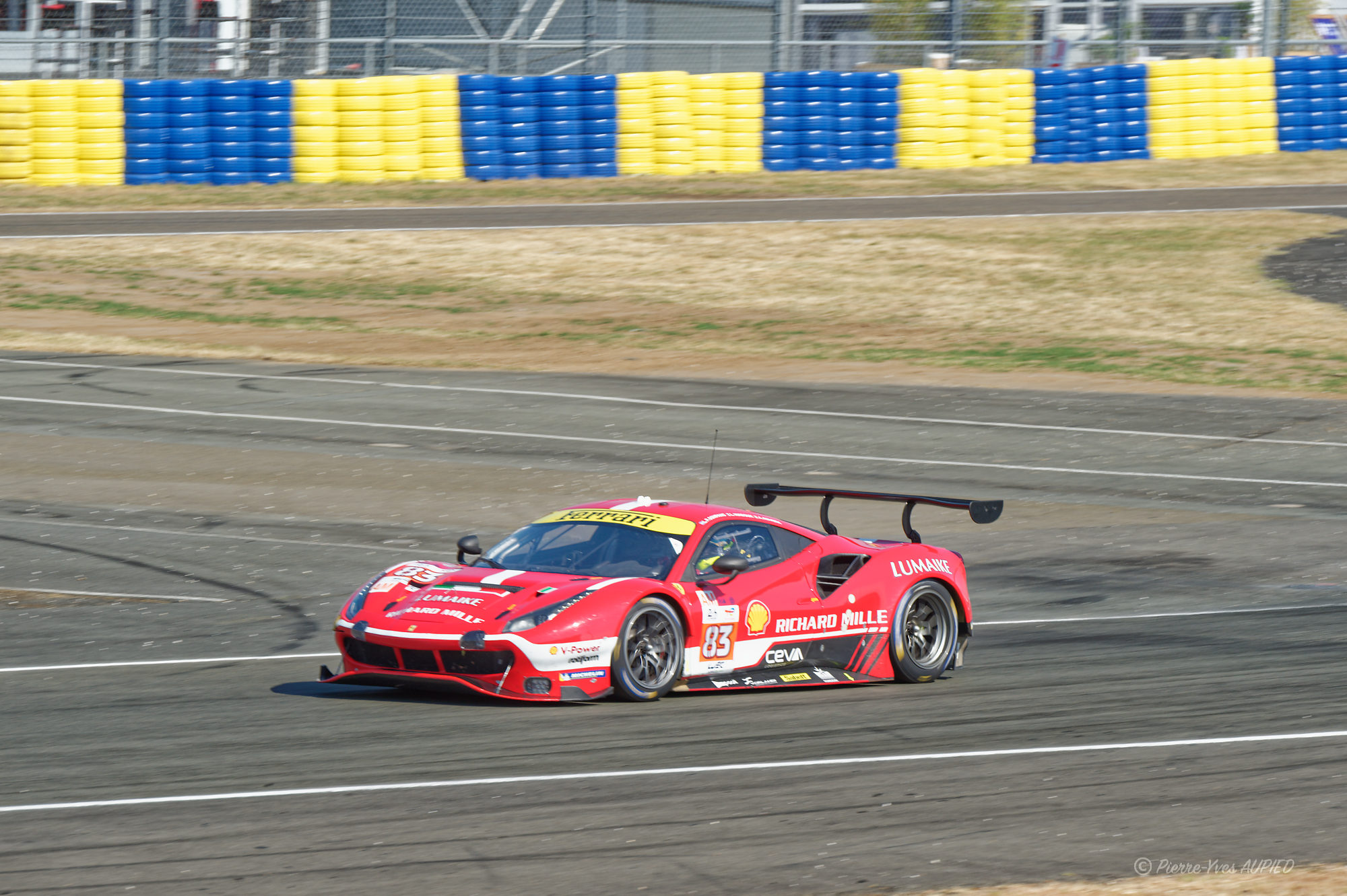 24H du Mans 2023 - n°83 Ferrari 488 GTE Evo - IMG3426