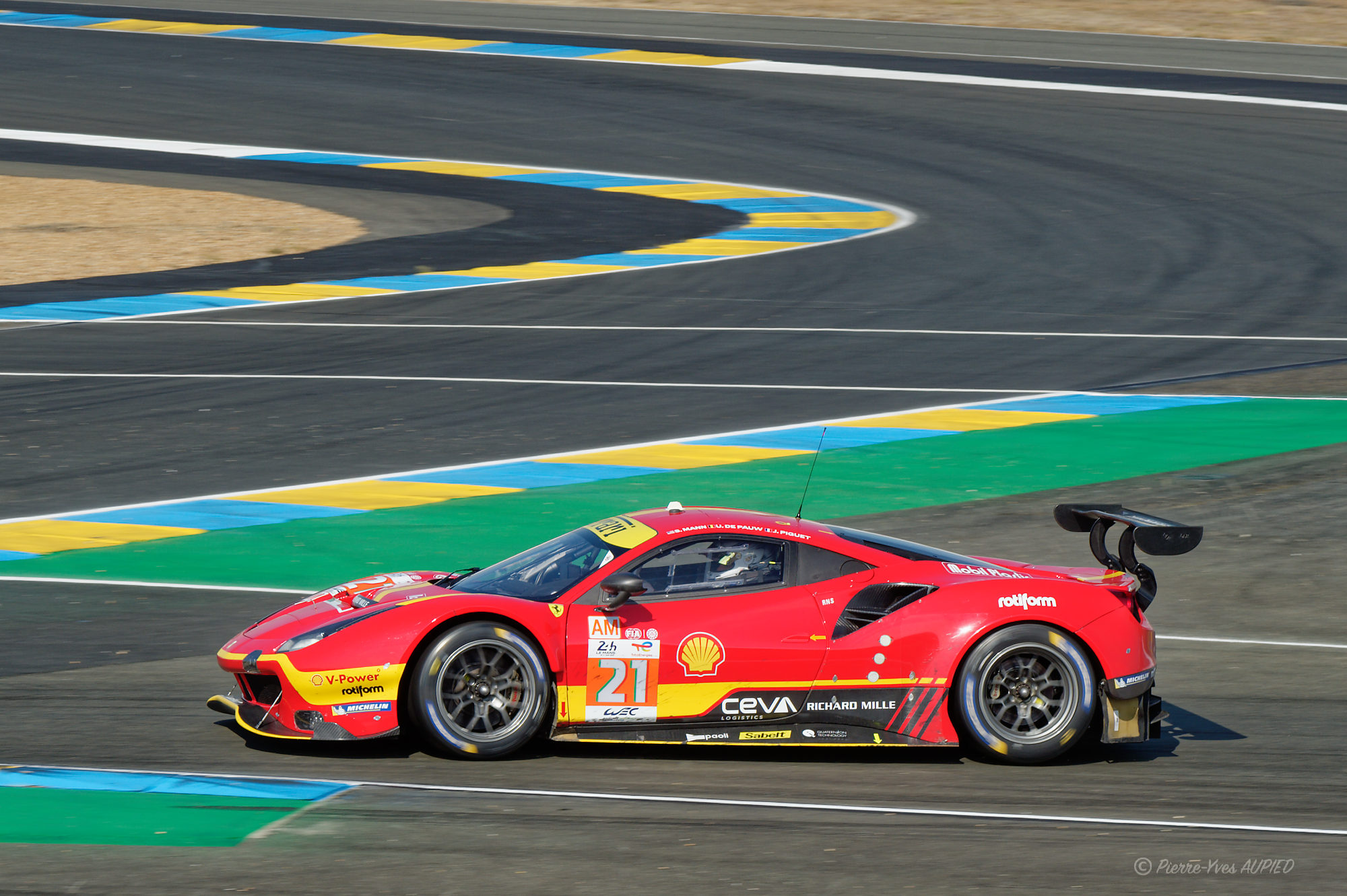 24H du Mans 2023 - n°21 Ferrari 488 GTE Evo - IMG3491