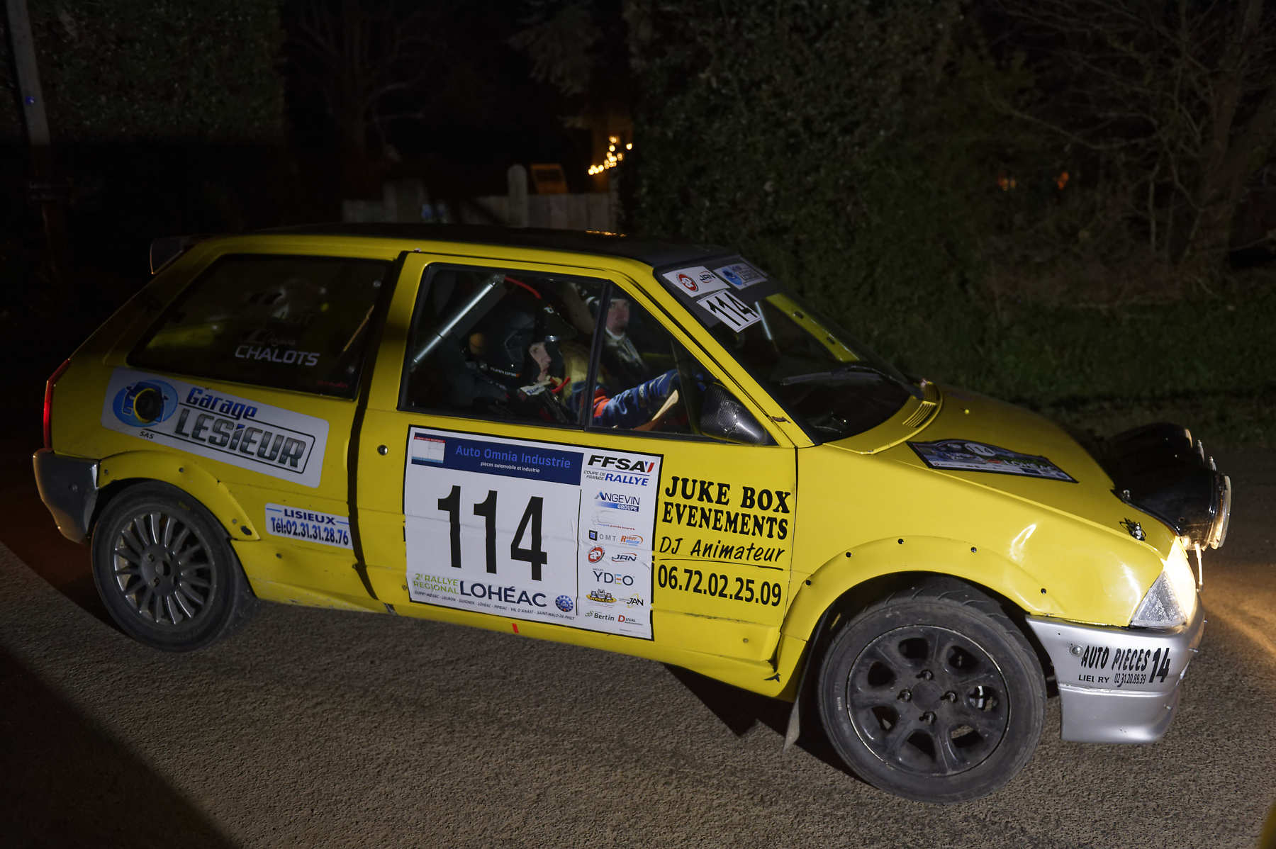 Rallye du Pays de Lohéac 2022 - Le pilote Antoine CHARLOT